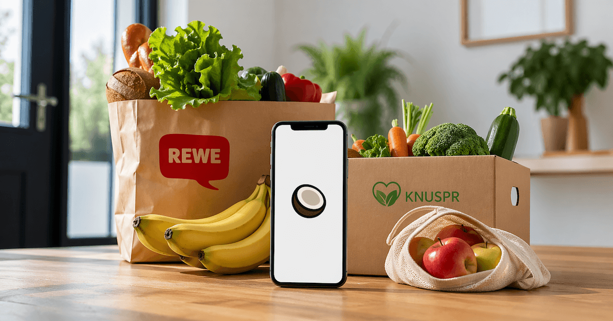 REWE App, Knuspr & Co.: So nutzt du alle Vorteile ohne Einkaufs-Chaos